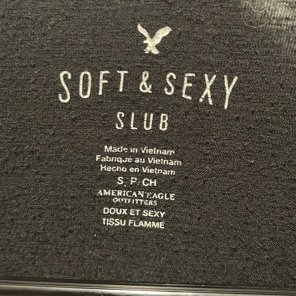 American Eagle Soft & Sexy Slub tee - Picture 2 of 2